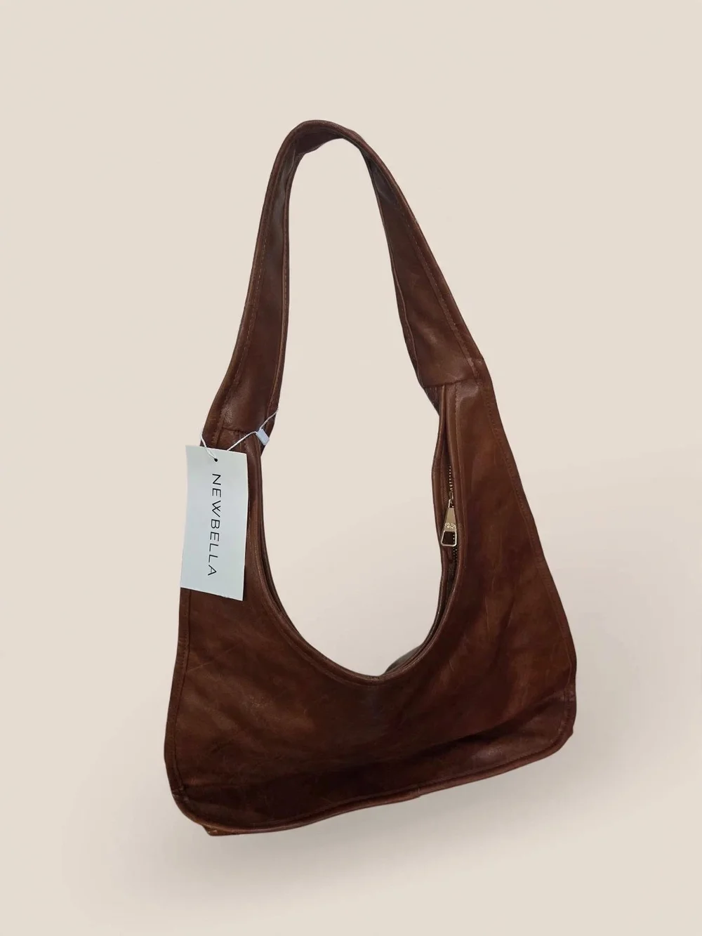 NEWBELLA Women's Hobo Bag – Faux Leather Shoulder Bag